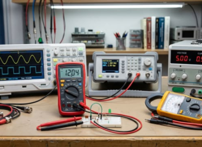 Electrical test equipment laboratory