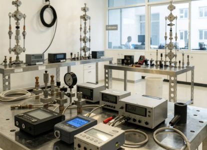 Pressure calibration laboratory